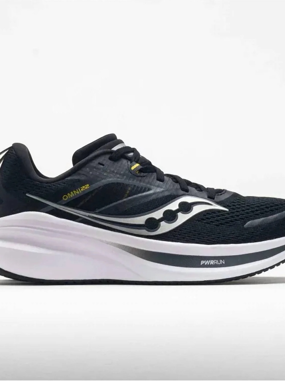 Saucony Black/White Omni 22 Women's Running Shoes